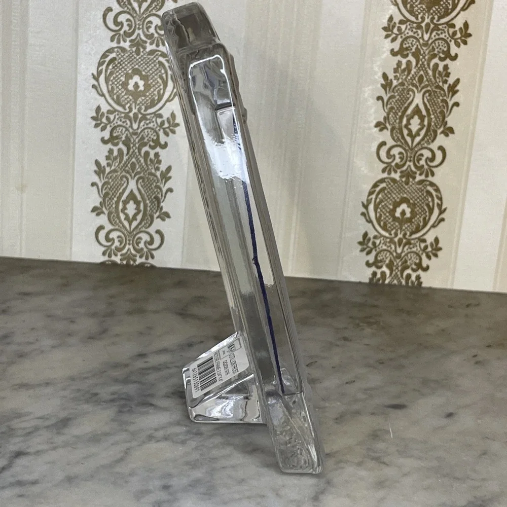 Vintage Mikasa Crystal Picture Frame | Cototillion‎ Art Nouveau Arched Vertical
